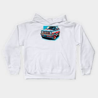 Chevrolet car Kids Hoodie